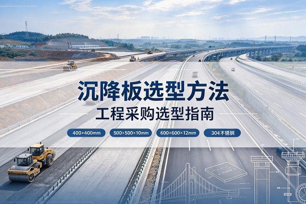 南明沉降板选择方法