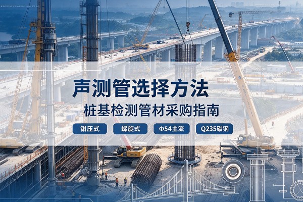 南明声测管选型标准