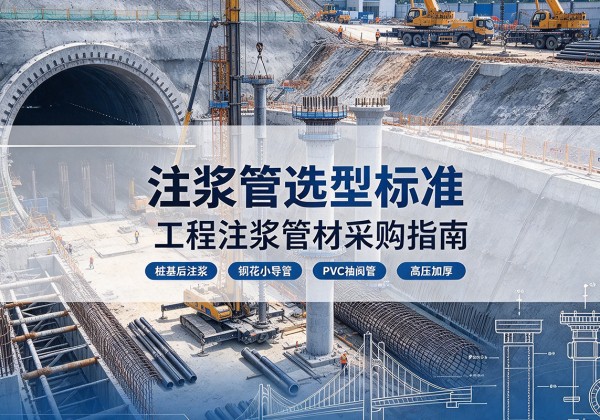 南明注浆管选型标准